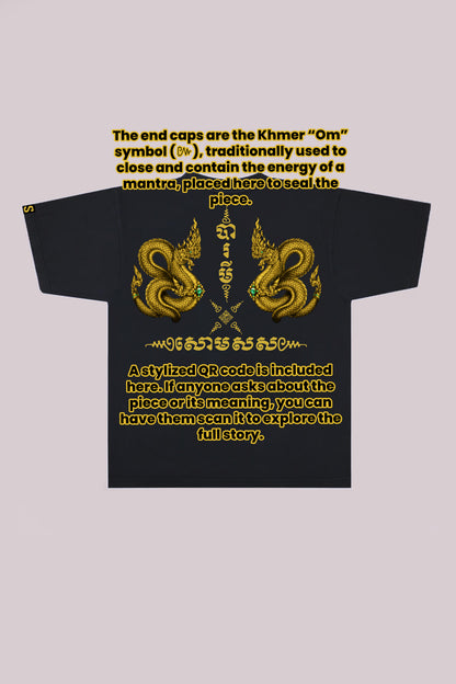 Baramei (បារមី) Oversized Tee + SOMSAUCE BUNDLE (Batch 2, Ships When 50 Orders Are Reached and After Blessing, 50/50)